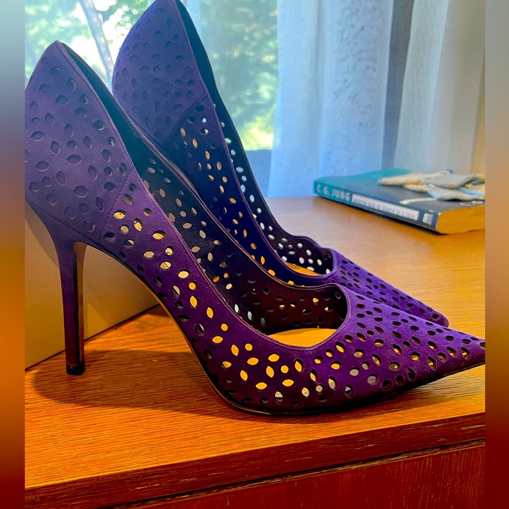 Gorgeous velvet Jimmy Choo Heels